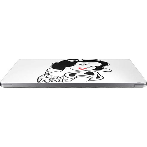 Disney Snow White Black and White Art Universal Laptop 12in (9.8 x 6.8in) Skin